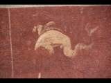 06439 ostia - regio iii - insula ix - casa delle ierodule (iii,ix,6) - raum 4 - westwand (wand d) - re aussen - detail unten.jpg